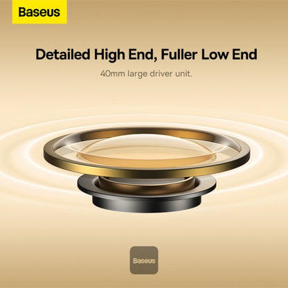 Baseus Bowie D05 Wireless Bluetooth Headset Foldable HiFi Stereo Music Headphone Creamy - White