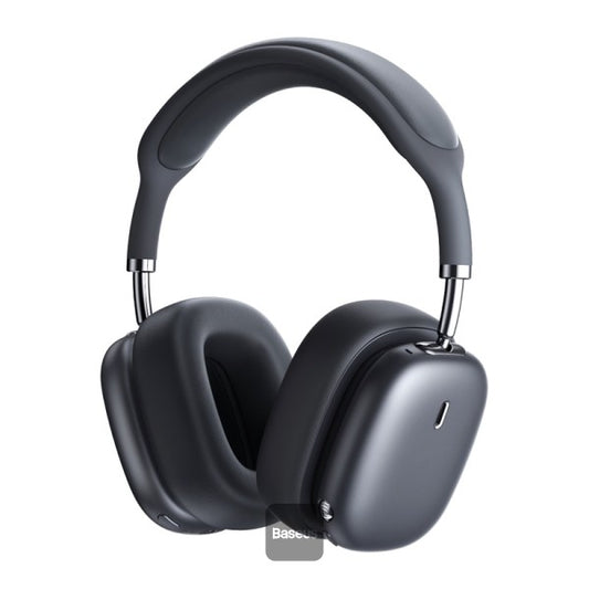 Baseus Bowie H2 Noise-Cancelling Wireless Headphone Bluetooth 52 Game Music Over-Ear Headset - Grey