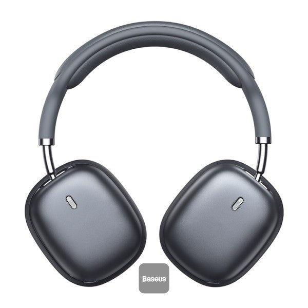 Baseus Bowie H2 Noise-Cancelling Wireless Headphone Bluetooth 52 Game Music Over-Ear Headset - Grey