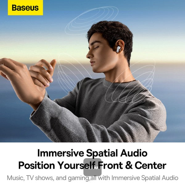 Baseus Bowie M2s True Wireless Earphones - Moon White