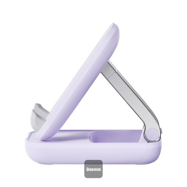 Baseus Seashell Series Folding Phone Stand (with Mirror) Nebula Purple