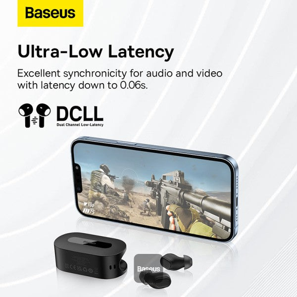 Baseus Bowie EZ10 True Wireless Earphones - Black