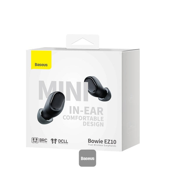 Baseus Bowie EZ10 True Wireless Earphones - Black