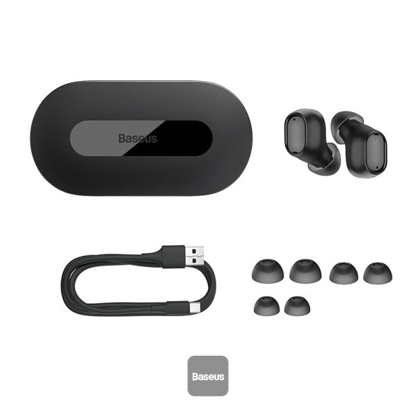 Baseus Bowie EZ10 True Wireless Earphones - Black