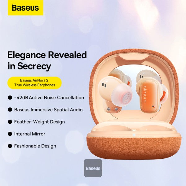 Baseus AirNora 2 True Wireless Earphones Gradient Orange