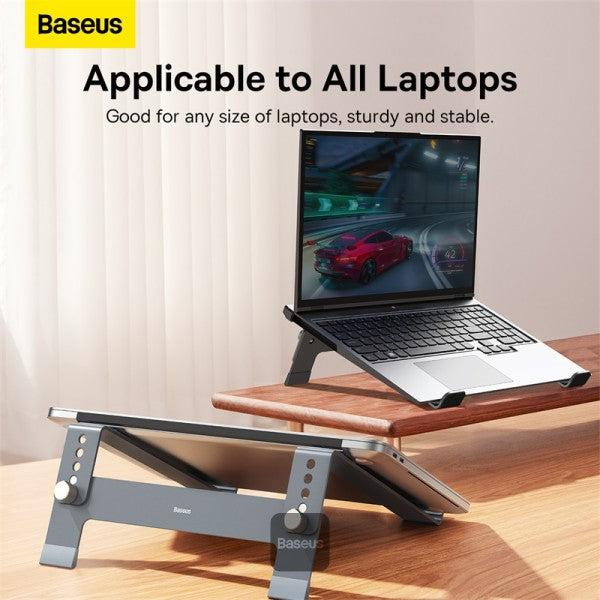 Baseus Ultra Stable Series Desktop Laptop Stand -4-Gear Adjustable- Space Grey