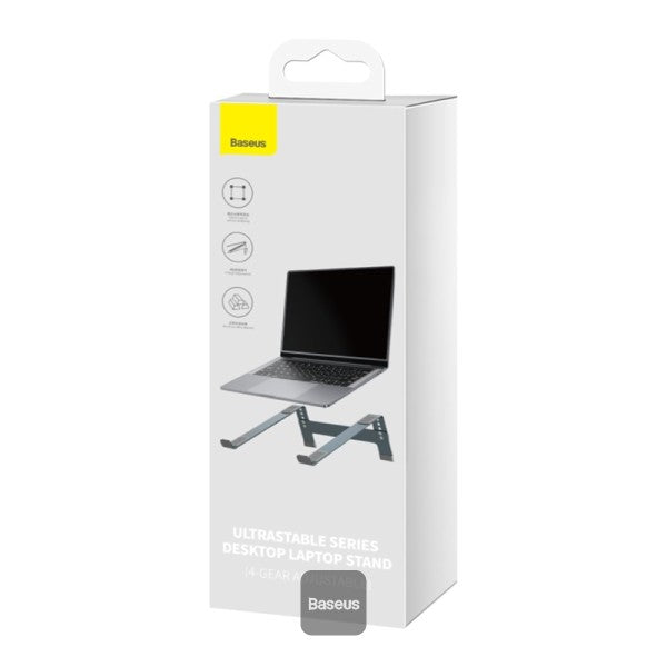 Baseus Ultra Stable Series Desktop Laptop Stand -4-Gear Adjustable- Space Grey