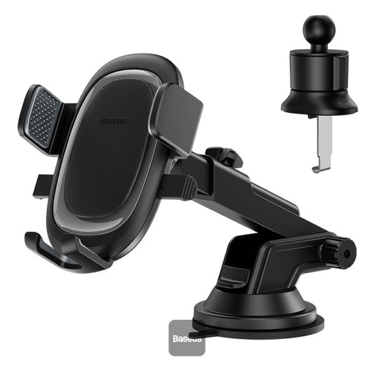 Baseus UltraControl Pro Series Clamp-Type Car Holder Set Cluster Black