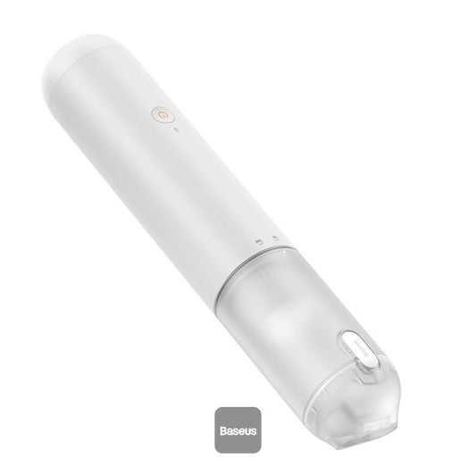 Baseus A3 Lite Car Vacuum Cleaner with Mini Air Blower Inflator & Pumping | 4 in 1 Portable Cordless 12000Pa Rechargeable - White