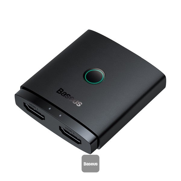 Baseus AirJoy Series 2-in-1 Bidirectional HDMI Switch - Cluster Black