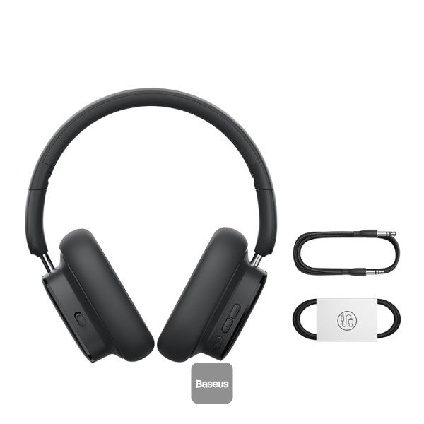 Baseus Bowie H1i  Wireless Headphones - 100H Playtime ANC Headset - Cluster Black