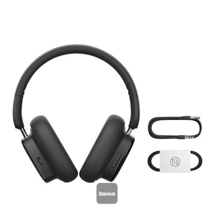 Baseus Bowie H1i  Wireless Headphones - 100H Playtime ANC Headset - Cluster Black