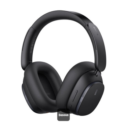 Baseus Bowie H1 Pro Wireless Headphones - 80H Playtime Hybrid -48Db ANC Headset - Black