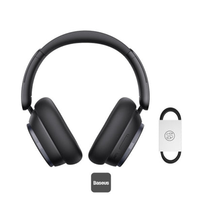 Baseus Bowie H1 Pro Wireless Headphones - 80H Playtime Hybrid -48Db ANC Headset - Black