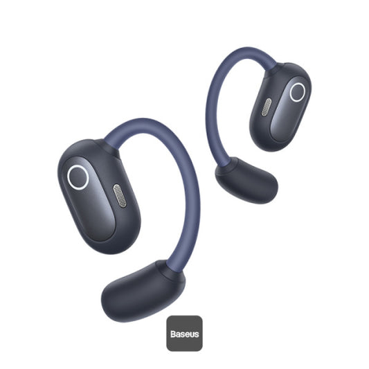 Baseus Eli Sport 1 Open-Ear Wireless Earbuds With IPX4 Waterproof TWS ENC Mics & Detachable Neckband - Cosmic Black