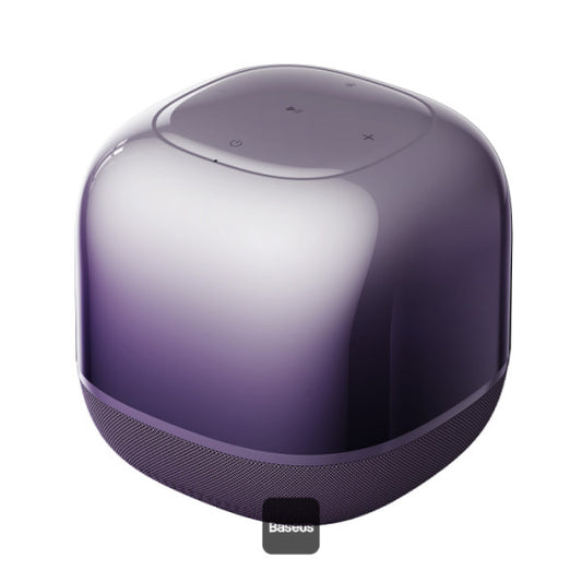 Baseus AeQur V2 Portable Wireless TWS Speaker - Bluetooth 50 30 Hour Playtime Powerful Bass and 3EQ Modes - Purple