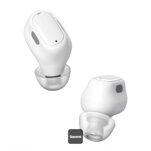 Baseus Encok WM01 True Wireless Earphones  36H Playtime Bluetooth 53 Low-Latency Fast-Charging in-Ear Earbuds - White