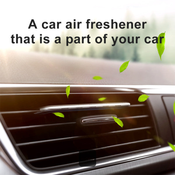Baseus Car Air Freshener Aromatherapy Fragrance Diffuser Air Vent Non Alcoholic Solid Ultra Thin Paddle (6 pc of Fragrances Included in Box) - Black