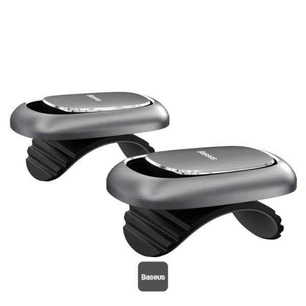 Baseus Beetle Car Hook 2Pcs For Key Chain Hanger USB Cable Organizer Headphone Cable Winder - Dark Grey