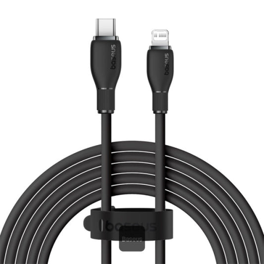 Baseus Pudding Series Fast Charging Cable With High-Speed Data Transmission Type-C to Lightning 20W 222A 2M - Black
