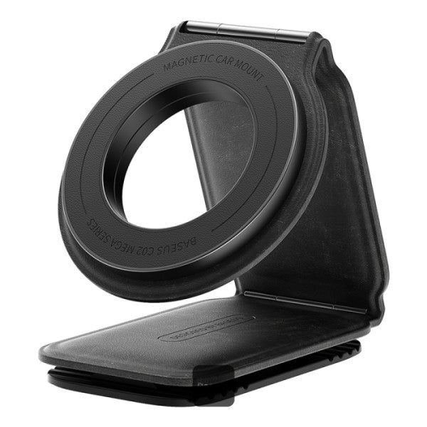 Baseus C02 Prime Trip Series Magnetic Car Phone Holder 360° Rotatable Foldable Car Mount - Black