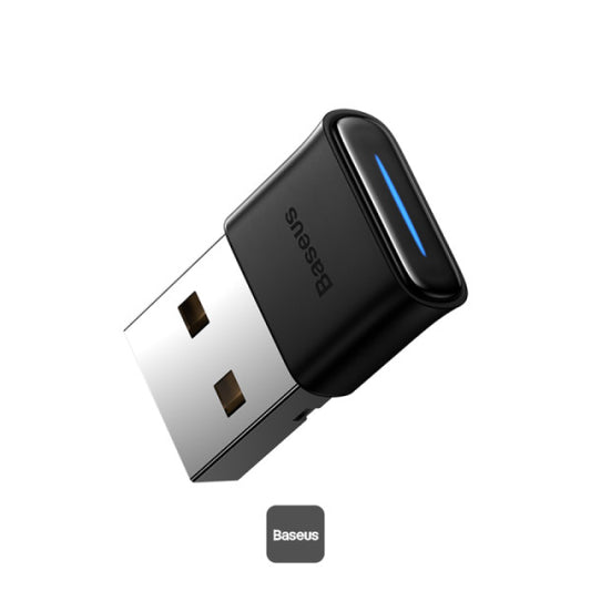 Baseus BA04 Mini Bluetooth Adapter for PC USB 50 Wireless Bluetooth Dongle Receiver - Black