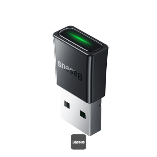 Baseus BA07 Mini Bluetooth Adapter for PC USB 53 Wireless Bluetooth Dongle Receiver - Black
