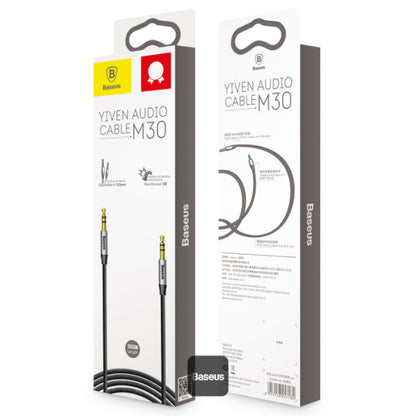 Baseus Yiven M30 Audio Cable Male to Male 35mm Aux Cable 15M - Black