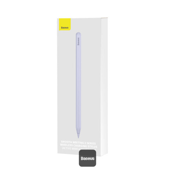 Baseus Smooth Writing 2 Series Wireless CharginCharging Stylus Pencil for Apple iPad (Active Wireless Version) - Purple