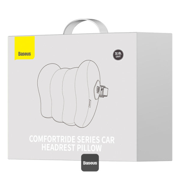Baseus ComfortRide Series Car Headrest Pillow Gray