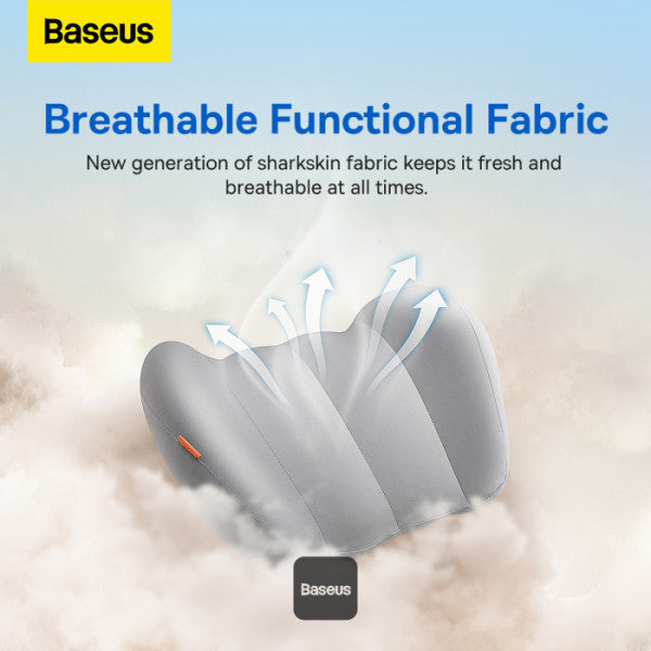 Baseus ComfortRide Series Car Lumbar Pillow Gray
