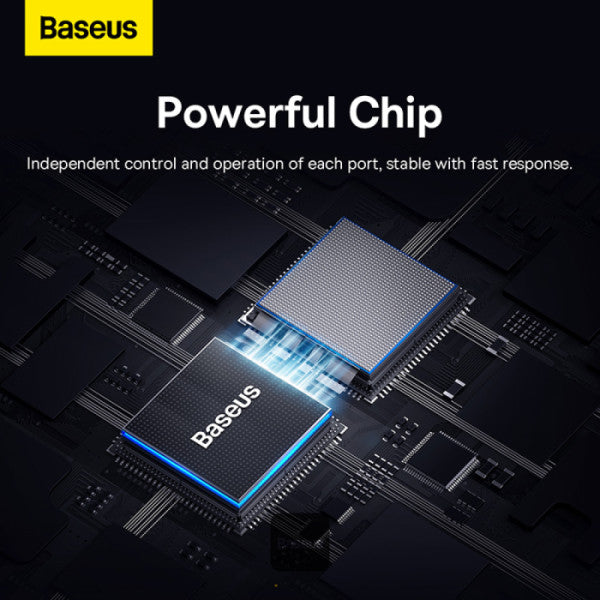 Baseus UltraJoy Series 4-in-1 USB-C Hub To USB 30 Extention  - Grey