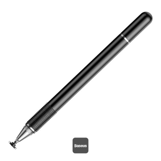 Baseus Golden Cudgel Double-Sided Capacitive Stylus with Precision Disc & Gel Pen For Phone Tablet and Computer - Black