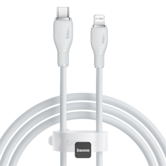 Baseus Pudding Series Fast Charging Cable With High-Speed Data Transmission Type-C to Lightning 20W 12M - White
