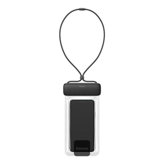 Baseus AquaGlide Waterproof Phone Pouch With Slide Lock IPX8 Certified for Phones Up to 72 - Black