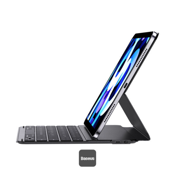 Baseus Brilliance Series Magnetic Keyboard Case for iPad Air 4 5 109″ iPad Pro 11″ (2018-2022) - BT 53 Detachable 150H Battery Life - Black