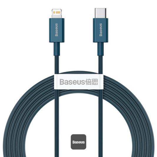 Baseus Superior Series PD 20W Type-C To Lightning Fast Charging Data Cable 2M - Blue