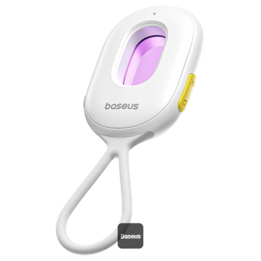 Baseus Heyo Series II Infrared Camera Detector - Mini Travel Hotel Hidden Camera Finder Anti-Theft Dual Detection Modes Portable LED Flashlight - White