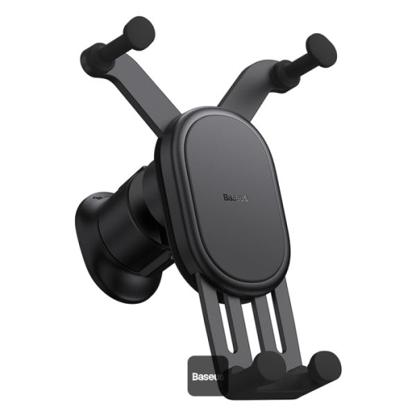 Baseus Stable Gravitational Car Mount Air Vent Phone Holder Bracket (Air Outlet Version) - Black