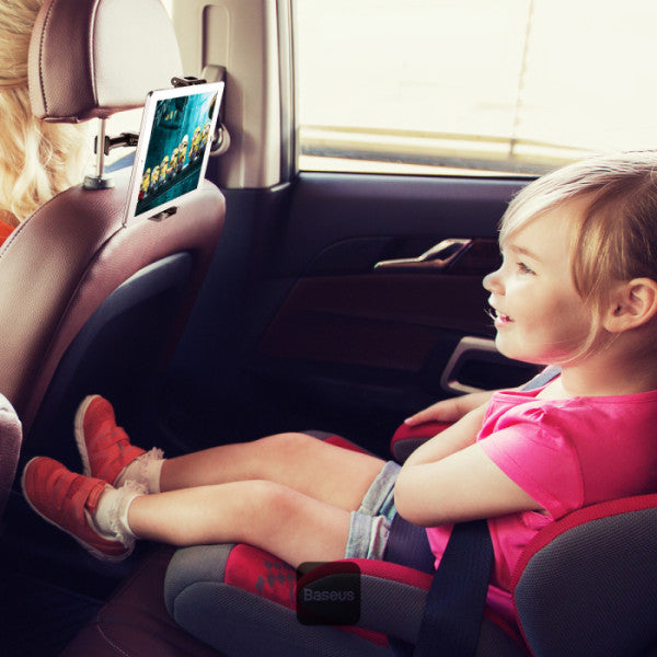 Baseus Back Seat Car Mount Holder for Phone & Tablet (47-129) 360° Adjustable Foldable - Black