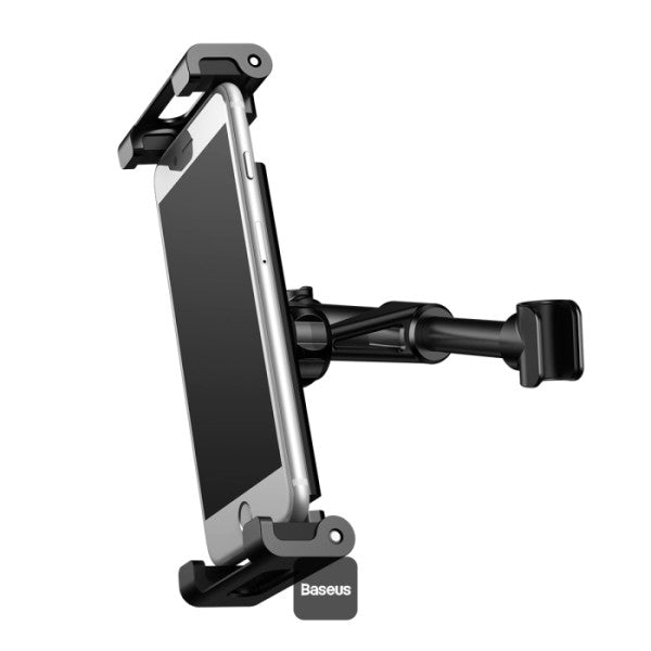 Baseus Back Seat Car Mount Holder for Phone & Tablet (47-129) 360° Adjustable Foldable - Black