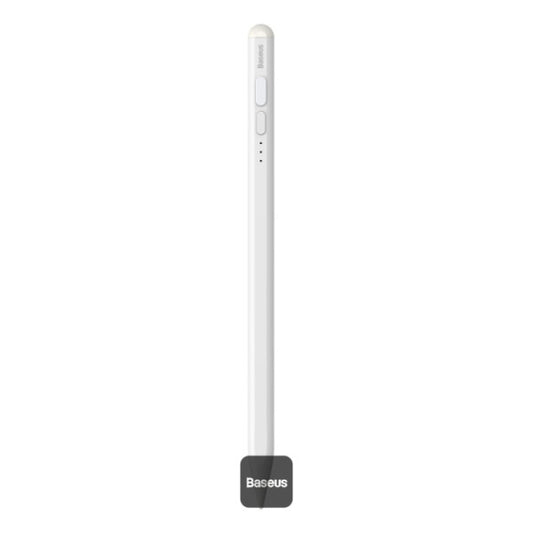 Baseus Smooth Writing 2 Series Stylus with LED Indicators – Type-C Charging Palm Rejection – For iPad Mini 6 Air 4 5 Pro 0–6 Series - White