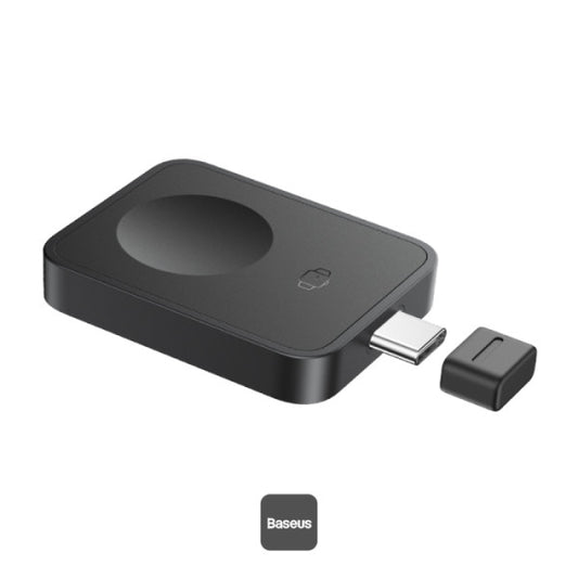 Baseus MagPro Magnetic Wireless Charger for Apple Watch 25W Type-C MagSafe-Compatible Portable Travel Charger - Black