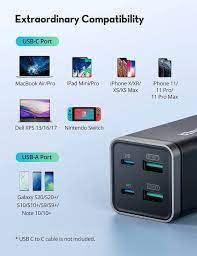 Ravpower Pd Pioneer 65w Gan 4-Port Desktop Charger
