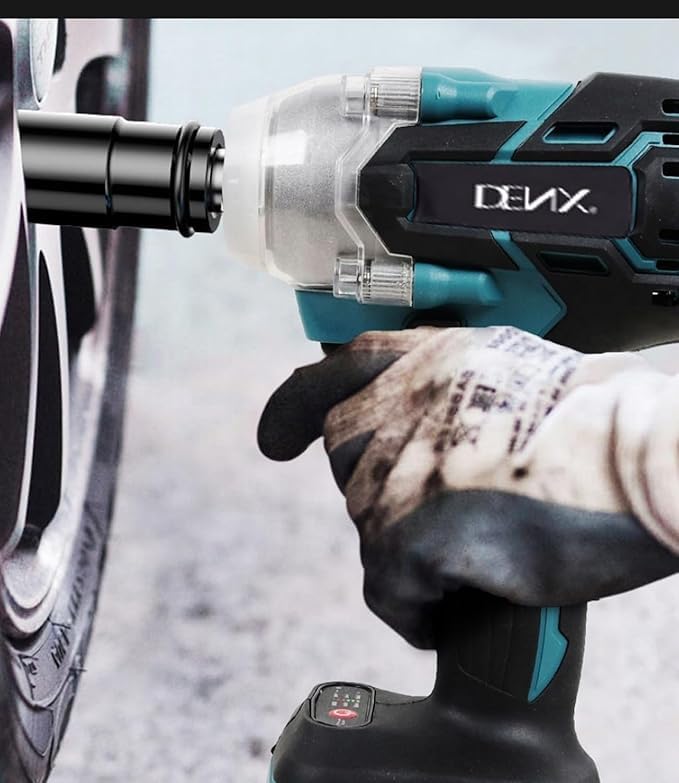 DENX Multifunctional Electric Drill, Model DX2568, 2000 RPM Speed, 12.8mm Chuck Size, 1660r/min Impulse Frequency, Wired Design, Ideal for DIY and Home Projects