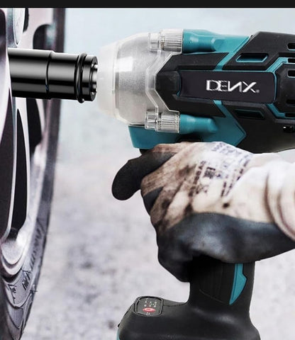 DENX Multifunctional Electric Drill, Model DX2568, 2000 RPM Speed, 12.8mm Chuck Size, 1660r/min Impulse Frequency, Wired Design, Ideal for DIY and Home Projects