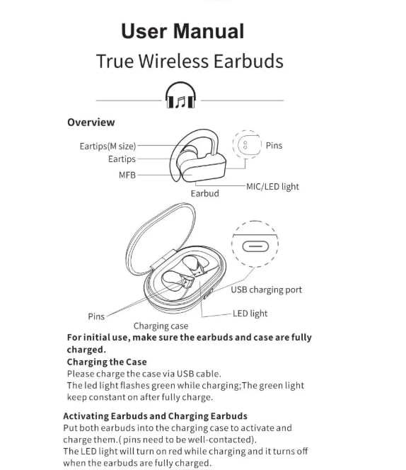 JBL Wave200 Small True Wireless Earbud Headphones - Black