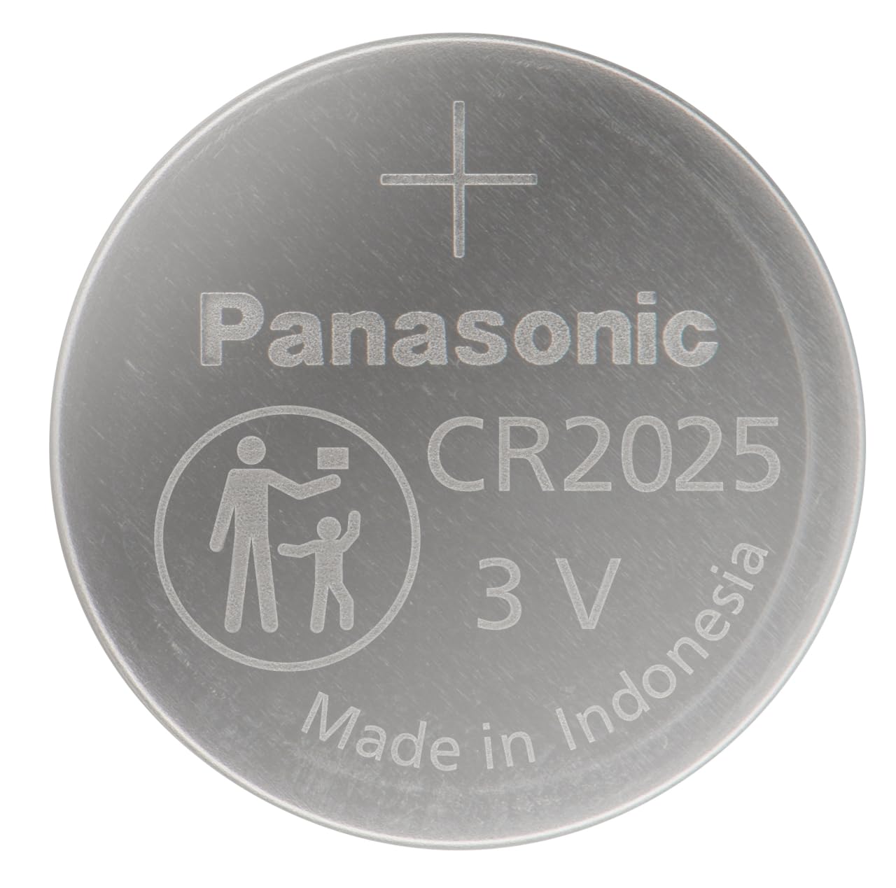 Panasonic Lithium 3V Coin Battery CR2025, Pack of 5