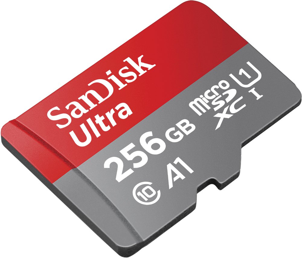 SanDisk 256GB Ultra® microSDXC 120MB/s A1 Class 10 UHS-I