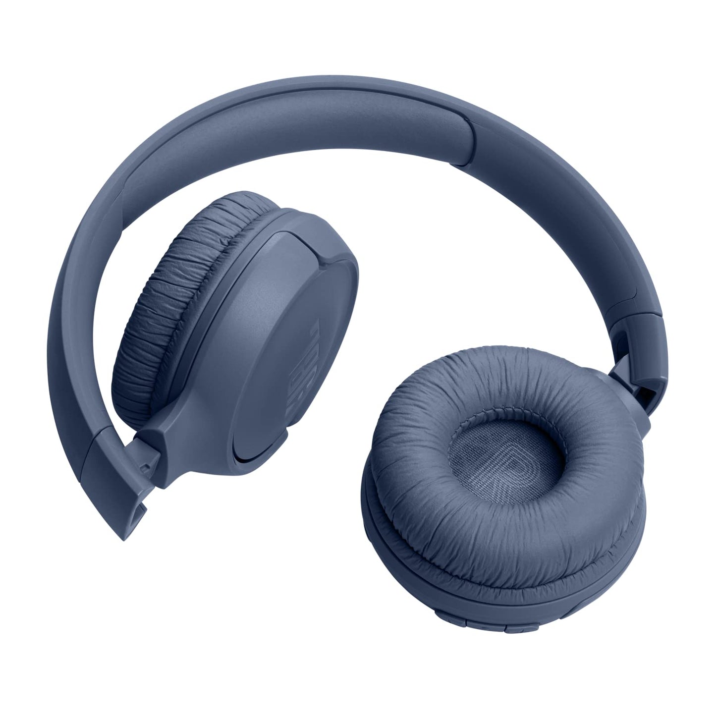JBL Tune 520BT Wireless On-Ear Headphones, Pure Bass Sound, 57H Battery with Speed Charge, Hands-Free Call + Voice Aware, Multi-Point Connection, Lightweight and Foldable - Blue, JBLT520BTBLUEU